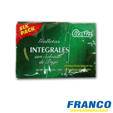 COSTA GALLETAS INTEGRALES X6